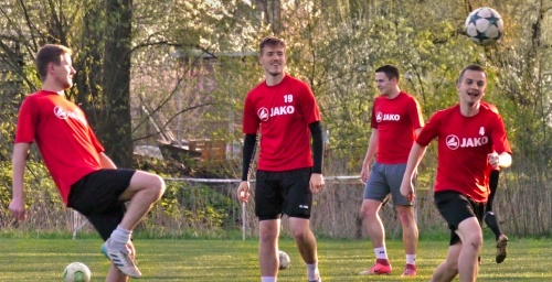 Lukáš Müller na tréninku, 19.4.2018, foto: Václav Mlejnek